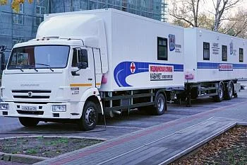 С декабря 2018 года изображения с передвижного маммографа прикрепляются к электронной карте пациента